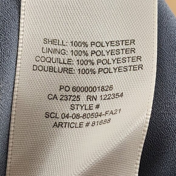 Wilfred Blue Accordion Pleated Daydreamer Mini Dress - Picture 7 of 7